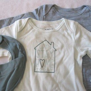 Jumping Beans Baby Let's Stay Home Today 3 Pc Set